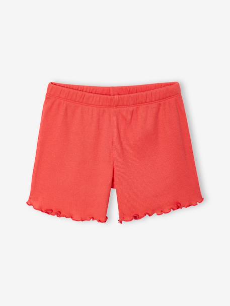 Pack of 2 girls' long-sleeved pyjamas ecru 