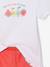 Pack of 2 girls' long-sleeved pyjamas ecru 