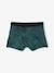 Pack of 5 jungle print boxers for boys English green 