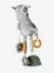 TANZANIE hanging activity soft toy grey 