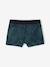 Pack of 5 jungle print boxers for boys English green 