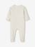Pack of 3 Organic Cotton Sleepsuits for Babies beige+ecru+sage green 