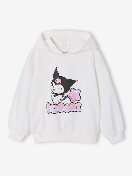 Kuromi hooded sweatshirt ecru 