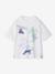 T-shirt with short sleeves and surf print ecru 