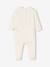 Pack of 3 Organic Cotton Sleepsuits for Babies beige+ecru+sage green 