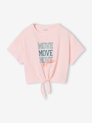 Girls-Short-Sleeved Sports T-Shirt 