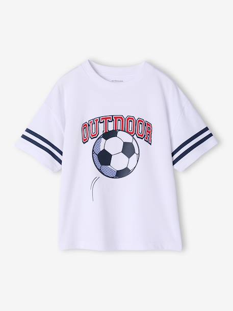 Short-sleeved sports t-shirt white 