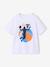 T-Shirt with Graphic Motifs for Boys aqua green+white 