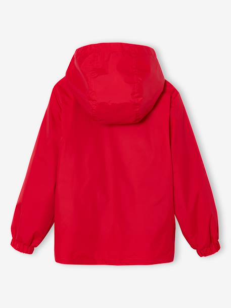 Boy's windproof jacket red 