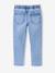 Pack of 2 Slim Leg Jeans with Elasticated, Adjustable Waist denim grey+double stone+stone 