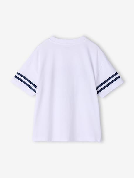 Short-sleeved sports t-shirt white 