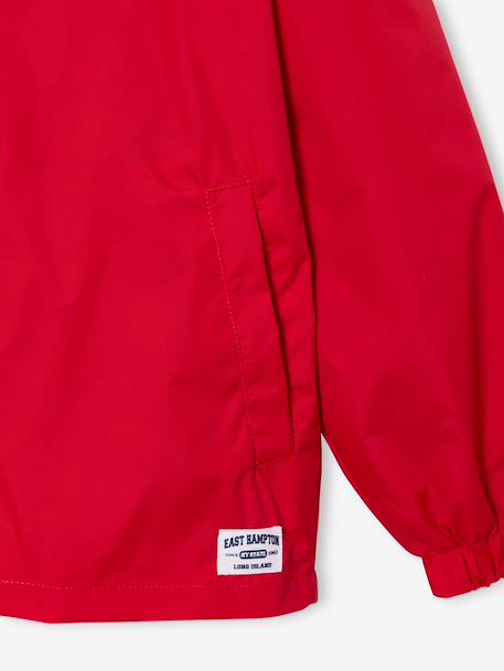 Boy's windproof jacket red 