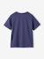 T-Shirt with Animal Motif for Boys orange+slate blue 