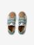 Leather Trainers with Hook-and-Loop Fasteners for Boys, Designed for Autonomy denim blue+navy blue+set blue+set green 