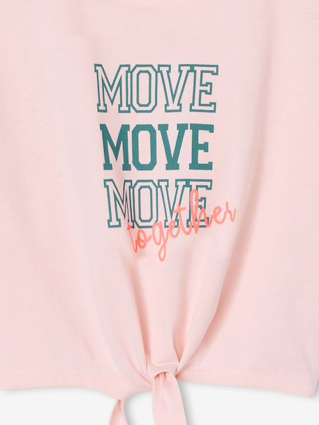 Short-Sleeved Sports T-Shirt pale pink 