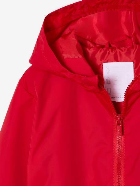 Boy's windproof jacket red 