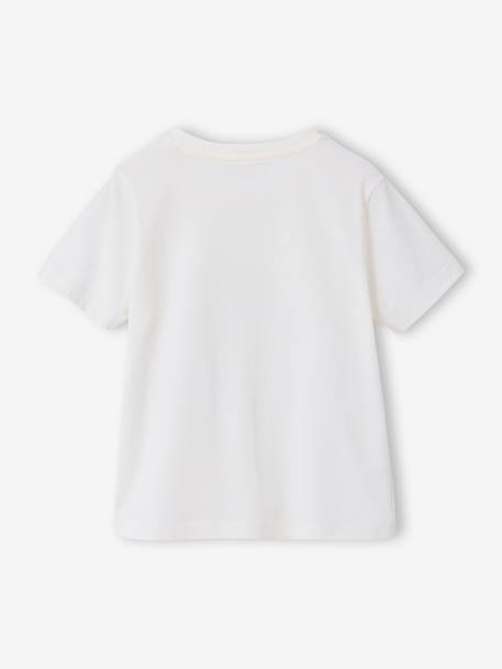 Basics T-Shirt with Reversible Sequins for Boys aqua green+ecru+night blue+ocean blue+white 