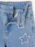 Girl's wide-leg star jeans denim grey+light blue 