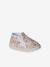 Canvas Slippers with Zip, for Babies pale pink+printed beige+printed pink+printed white 