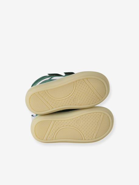 Pair of Soft Leather Boots for Babies, Designed for First Steps beige+blue+brown+electric blue+green+ocean blue+ochre+sage green+set beige+set brown+set green 