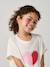 T-Shirt with Sequinned Motif, for Girls aqua green+ecru+lilac 