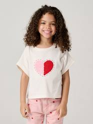 Girls-T-Shirt with Sequinned Motif, for Girls 