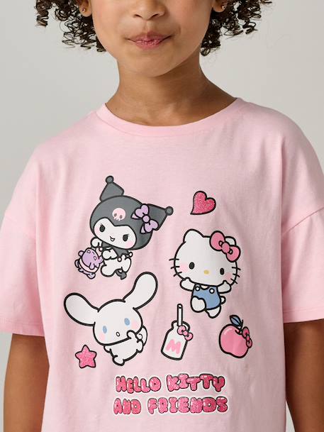 T-shirt with short sleeves Hello Kitty pale pink 