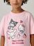 T-shirt with short sleeves Hello Kitty pale pink 