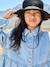 Girl's denim dress double stone 