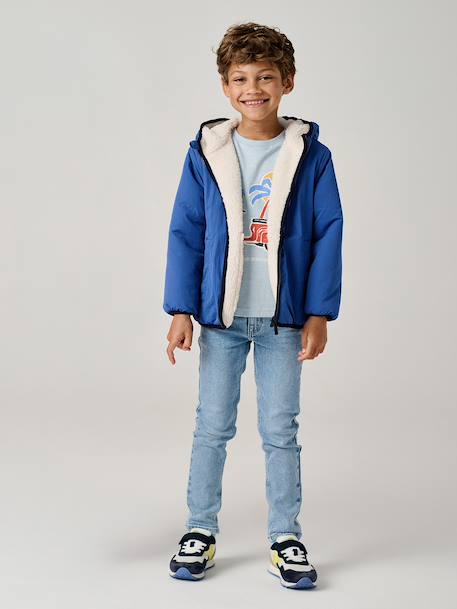 Skinny Leg Adjustable Waist Jeans for Boys double stone+stone 