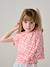 Printed T-Shirt for Girls lavender+rose+white 