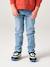 Pack of 2 Slim Leg Jeans with Elasticated, Adjustable Waist denim grey+double stone+stone 