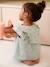 Baby Girls’ Broderie Anglaise Cotton Blouse aqua green 