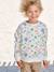 Round-neck sweatshirt for boys ecru 