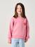 Basics Sweatshirt with Motif for Girls anthracite+coral+peony pink+purple clover+sage+vanilla 