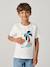 Basics T-Shirt with Reversible Sequins for Boys aqua green+ecru+night blue+ocean blue+white 