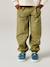 Lightweight cargo trousers beige+olive 