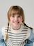 Sleeveless Jumper for Girls camel+ecru 