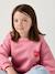 Basics Sweatshirt with Motif for Girls anthracite+coral+peony pink+purple clover+sage+vanilla 