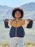 Sherpa-lined boy's windcheater pecan nut 
