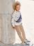 Round-neck sweatshirt for boys ecru 