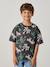 Short-Sleeved T-Shirt for Boys anthracite+ecru+white 