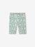 Pack of 2 Sports Cycling Shorts for Girls green+rose 