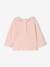 Pack of 2 long-sleeved frilled T-shirts pale pink 