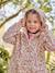 Printed hooded raincoat for girls multicoloured+navy blue+vanilla 