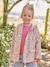 Printed hooded raincoat for girls multicoloured+navy blue+vanilla 