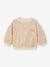 Printed Sweatshirt in Fleece, for Babies vanilla 