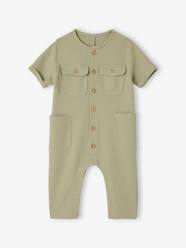 -Honeycomb Jumpsuit for Babies