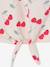 Printed T-Shirt for Girls lavender+rose+white 