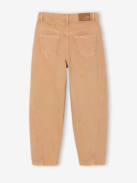 Girl's balloon trouser cappuccino 
